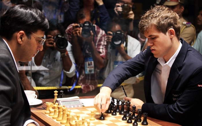 World Chess Championship (2013) Game 3 : Magnus Carlsen vs Vishy Anand -  Reti Opening