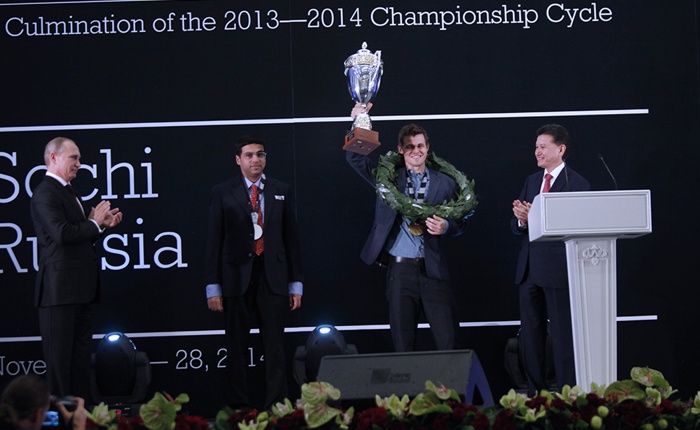 Closing and prize giving ceremony of international rating chess