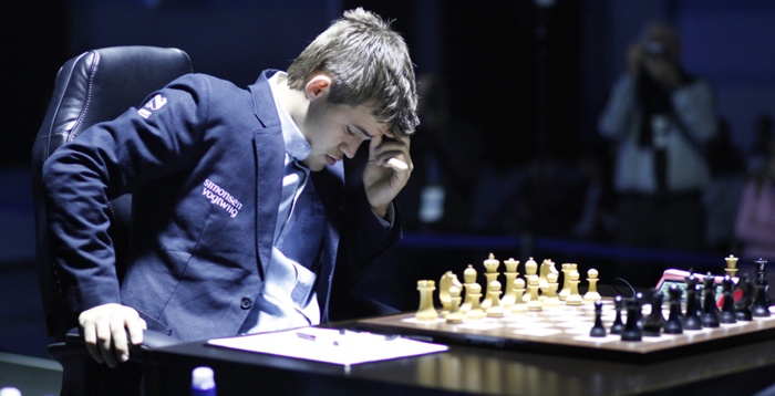 World Chess Championship 2014: Game 7 (Live)